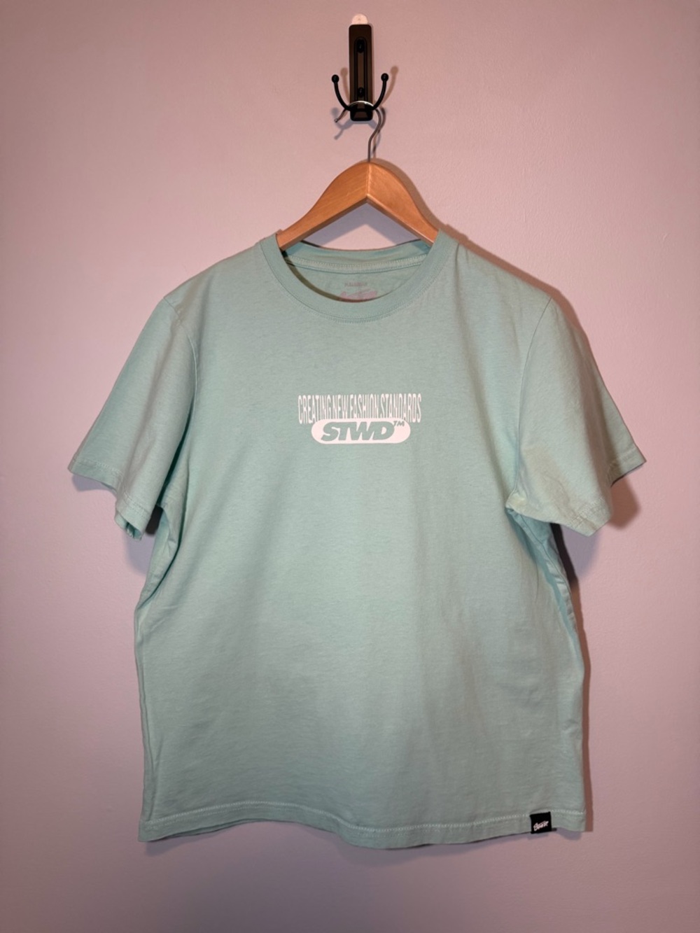 Aqua Floral Graphic Tee